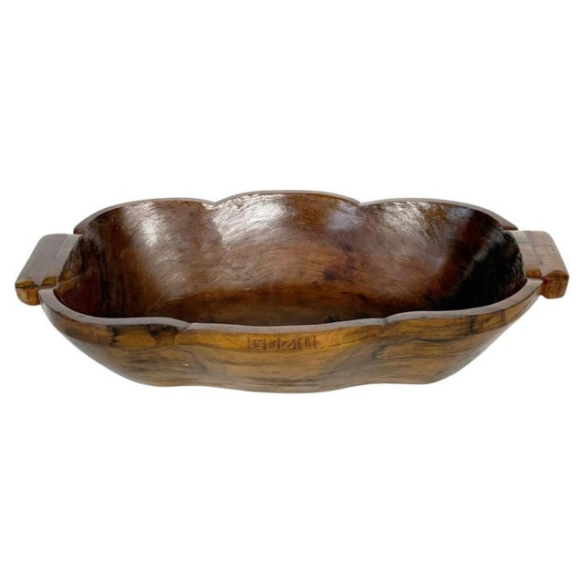 Vintage French Wooden Fruit Basket, 1960 For Sale - Image 12 of 12