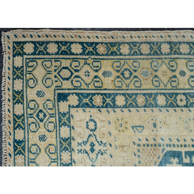 Early 21st Century Turkish Vintage Rug 3'6" x 6'4" #20835 For Sale - Image 5 of 8