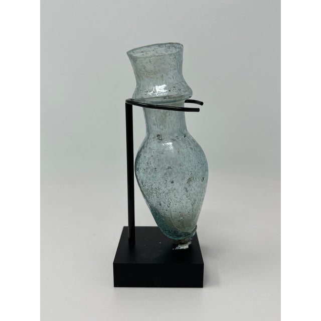 Ancient Unguentarium From Persia Circa 900 Ad For Sale - Image 4 of 5