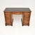A fantastic antique burr walnut leather top pedestal desk. This is in the Georgian style, it dates from around the 1930’s....