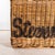 Wood English Wicker Basket, 1920s For Sale - Image 7 of 9