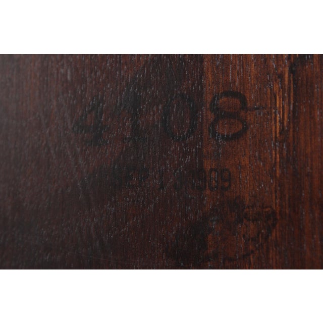 Stickley Chippendale Mahogany Corner China Cabinet For Sale - Image 16 of 16