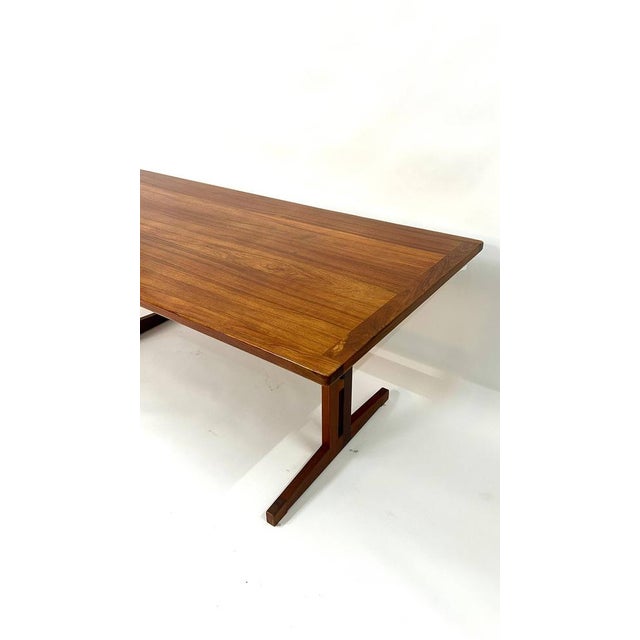 Minimalist Dining Table attributed to George Nakashima, 1950 For Sale - Image 4 of 6
