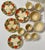 Shabby Chic 1920s Royal Adams Titan Ware Hand Painted English China “Maytime” Cups and Saucers For Sale - Image 3 of 10