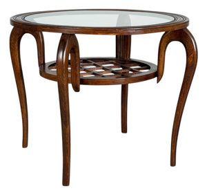 Round Coffee Table by Paolo Buffa for Arrighi Serafino, 1950s