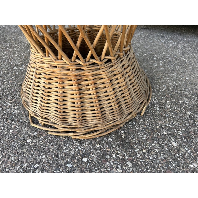 Wicker Living Room Set, 1970s, Set of 4 For Sale - Image 14 of 17