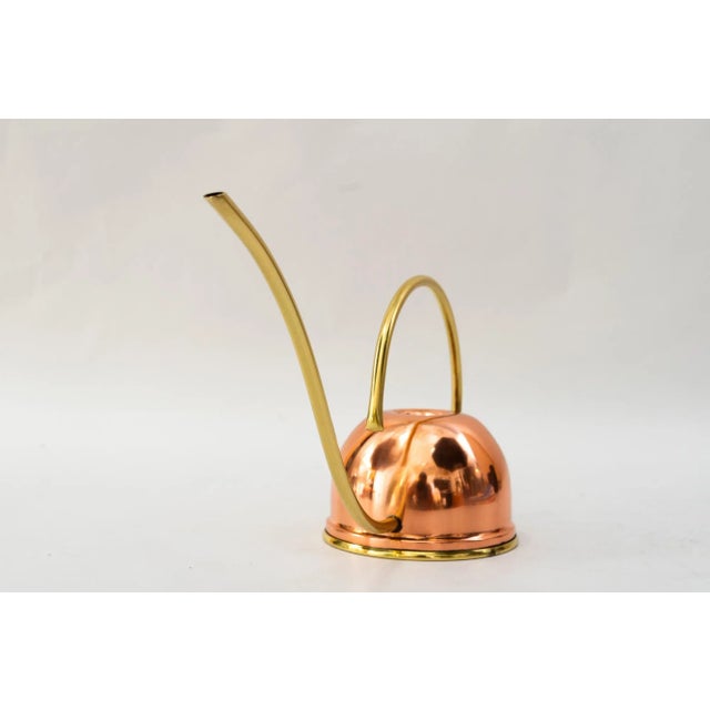 Copper and Brass Watering Can, Vienna, Austria, 1960s For Sale - Image 4 of 7