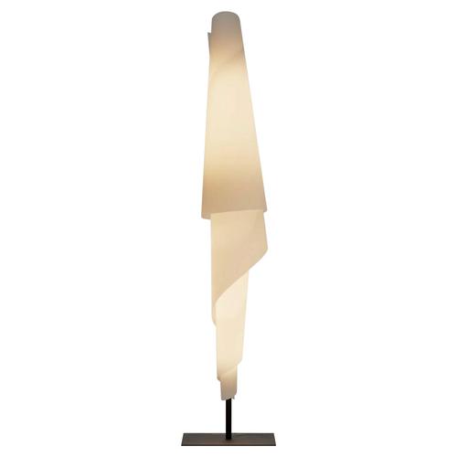 Mid-Century Modern Costura Floor Lamp in Steel and PVC by Josep Aregall For Sale - Image 11 of 11