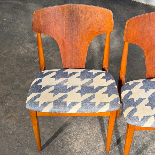 1960s Vintage Teak Dining Chairs from Elliots of Newbury, 1960s, Set of 4 For Sale - Image 5 of 16