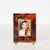 Photo Frame in Tortoiseshell Acrylic Glass and Brass in the style of Christian Dior, Italy, 1970s For Sale - Image 13 of 14