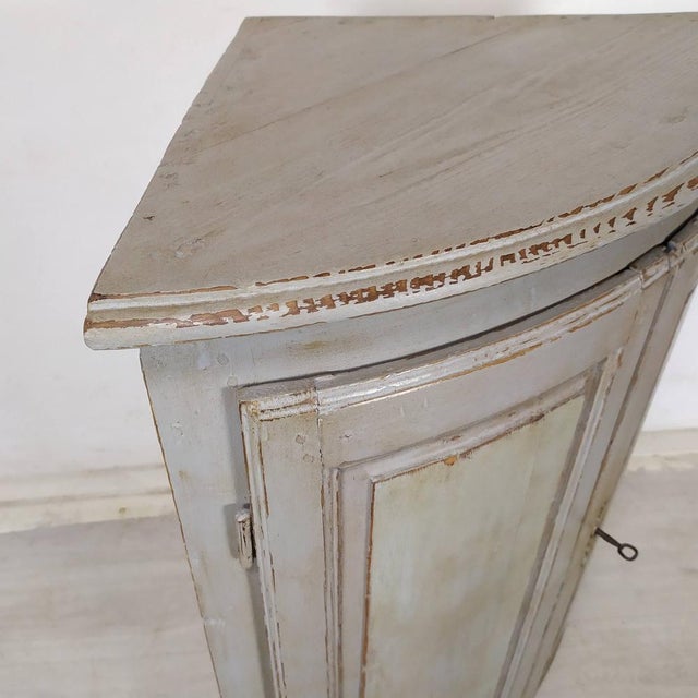 Vintage Grey Buffet in Wood For Sale - Image 15 of 18