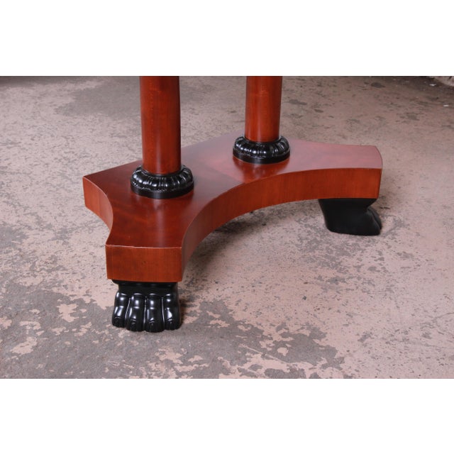Baker Furniture Palladian Collection Neoclassical Cherry Wood Extension