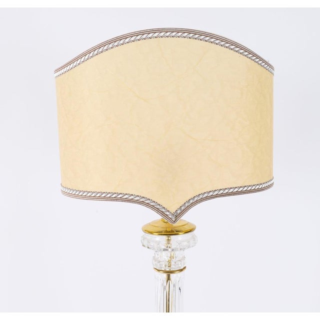 Antique Art Deco Glass and Ormolu Table Lamps, 1920s, Set of 2 For Sale - Image 9 of 13