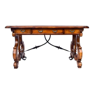 Spanish Colonial Revival Desk Library Table