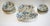 19th Century Johnson Brothers 40 Pieces Blue and White Victorian Chintz For Sale - Image 4 of 8