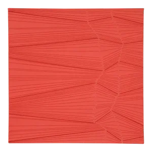 Contemporary Abstract Acrylic and Thread on Canvas Painting "Snap 8" by Holly Miller
