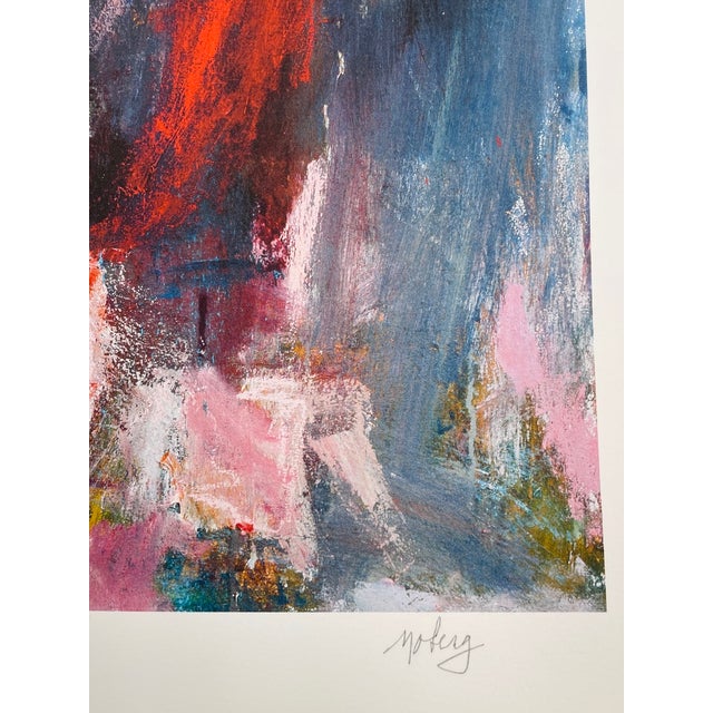 2004, Men With Musical Instruments, Figurative Abstract Art, Iris Giclee, Artist Randy Moberg For Sale - Image 4 of 5