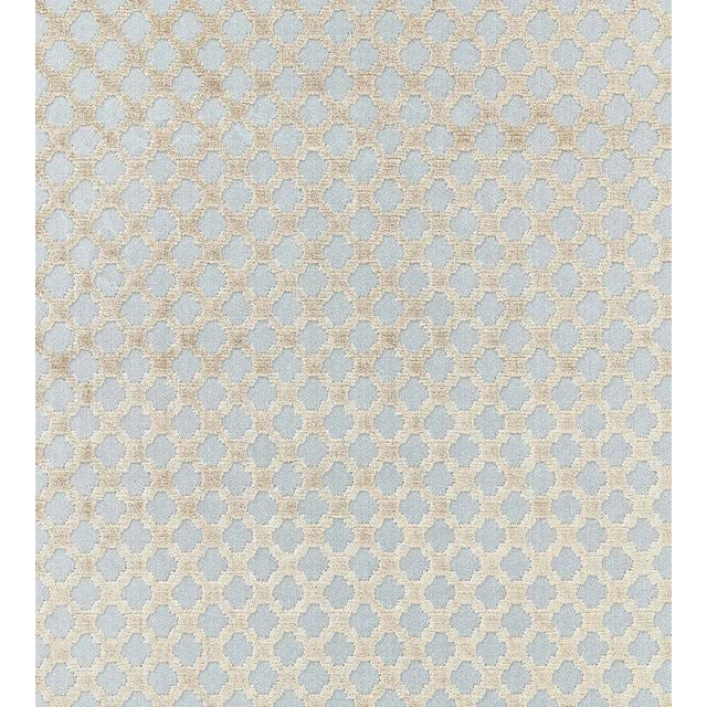 Traditional Sample - The House of Scalamandré Pomfret Fabric, Mineral For Sale - Image 3 of 3