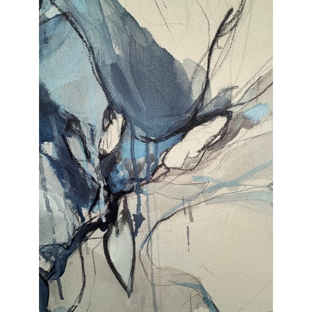 Early 21st Century Series of 4 Original Abstract Paintings on Canvas by Shannon Plourde – South Carolina For Sale - Image 5 of 10