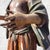 Polychrome Carved Saint Statues, 17th Century, Wood For Sale - Image 9 of 18