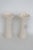Ivory Lenox China Pair of 2 Ivory Porcelain Woodland Vases Acanthus Leaf Pattern 4929b For Sale - Image 8 of 15
