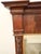Mid 20th Century Antique French Empire Carved Mahogany Trumeau Mirror For Sale - Image 5 of 8