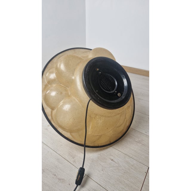 1960s Model 640 Table Lamp with Profiterole in Plastic Fiber by Sergio Asti for Martinelli Luce, 1960s For Sale - Image 5 of 10