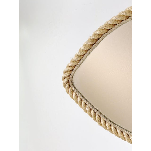Large Fish-Shaped Rope Mirror, France, 1960s For Sale - Image 12 of 14