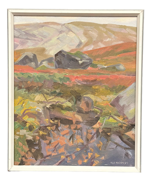 Nils Moden, Woodland, 1984, Oil on Panel