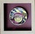 1960s Piero Fornasetti “12 Mesi, 12 Soli” Porcelain Coaster, August, Sun in a Seashell, Framed For Sale - Image 5 of 5