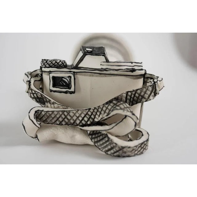 Katharine Morling, Camera Sculpture with Long Lens, 2022, Porcelain For Sale - Image 6 of 10