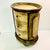 1980s Vintage Boho Chic Italian Maitland-Smith Style Hand Painted Oval Side Table Cabinet For Sale - Image 17 of 18