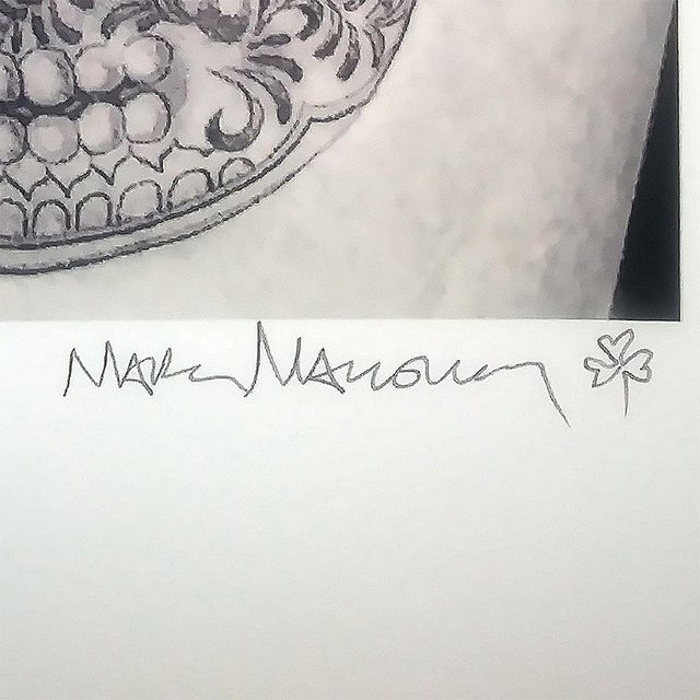Modern Mark Mahoney " Los Angeles Skull Tattoo" Giclée Print Signed 9 of 50 For Sale - Image 3 of 4
