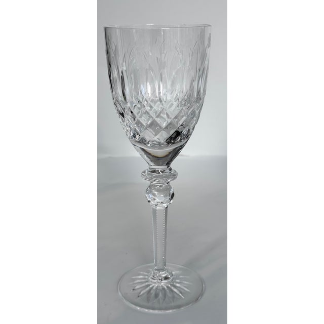 Late 20th Century Rogaska Queen Wine Glasses Set of 8 For Sale - Image 11 of 17