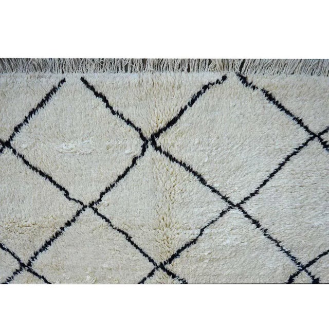 Tribal Late 20th Century Vintage Moroccan Rug For Sale - Image 3 of 11