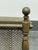 Brass Mesh Fireplace Screen, Vintage For Sale In San Francisco - Image 6 of 12