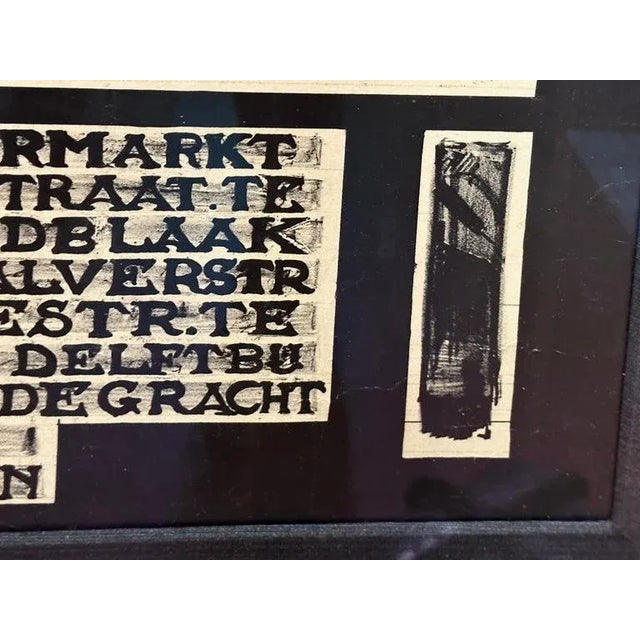 1924 Dutch Poster for Leiden University by Ludwig Oswald Wenckebach For Sale - Image 12 of 13