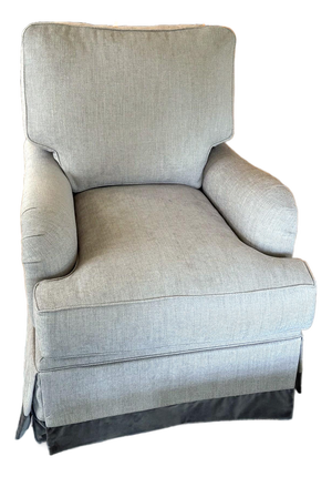 Lee Industries 2452 English Roll-Arm Sofa in Sandstone — Bench-Made