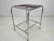 Bauhaus Functionalist Chrome & Wood Side Table, 1950s For Sale - Image 3 of 10