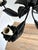 Vintage French Black Tole Chandelier, 1960s For Sale - Image 12 of 18