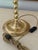 Pair of Large Vintage Solid Brass Candlestick Lamps For Sale - Image 13 of 14