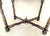 Antique Oak William & Mary Side Table With Cross Stretcher For Sale - Image 10 of 15