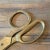Metal Mid 20th Century Oversized Bonze Advertising Store Display Scissors For Sale - Image 7 of 9