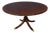 Traditional 58” Diameter Mahogany Dining/Breakfast Table by Leighton Hall - Showroom Sample For Sale