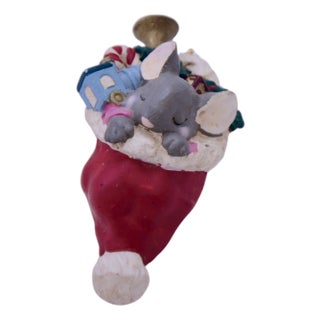 Christmas Mouse Ornament For Sale