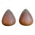 Ben Seibel Copper Clam Shell Bookend Set, Mid-Century Modern, 1950s For Sale