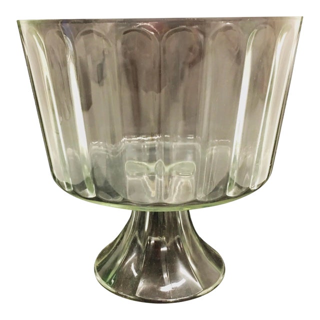 Vintage Glass Trifle Bowl Chairish