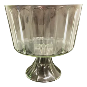 Vintage Glass Trifle Bowl