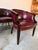 Vintage Hickory Leather Hollywood Regency Style Dining Chairs - Set of 6 For Sale - Image 11 of 17