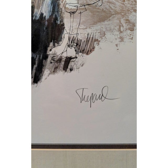 Father and Children Shepard, Richard Year: 1975 Lithograph, signed in pencil Edition: AP Size: 18 x 16 in. (45.72 x 40.64...